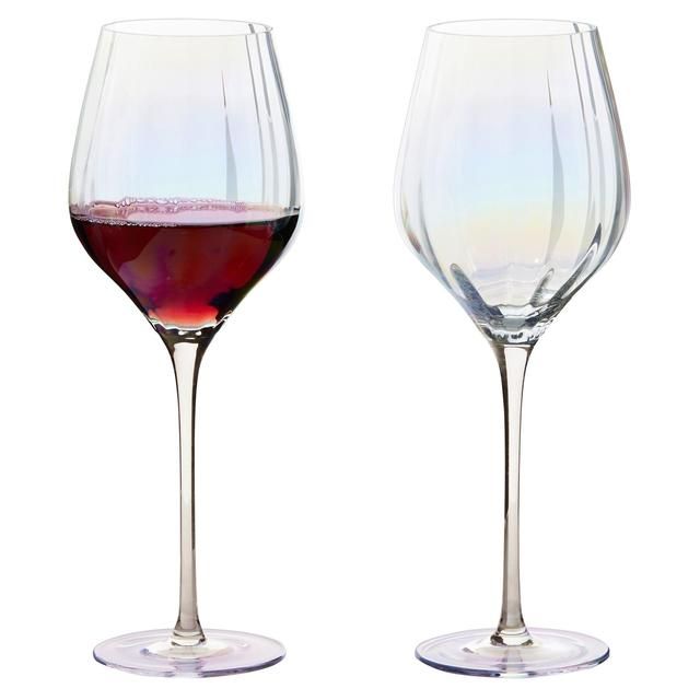 Anton Studio Designs Palazzo Wine Glasses Set of 2 600ml Lustre   2 per pack