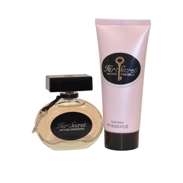 Antonio Banderas - Her Secret EDT Spray  and  Body Lotion - McGrocer