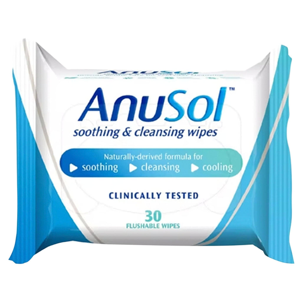 Anusol Soothing & Cleansing Flushable Wipes x30