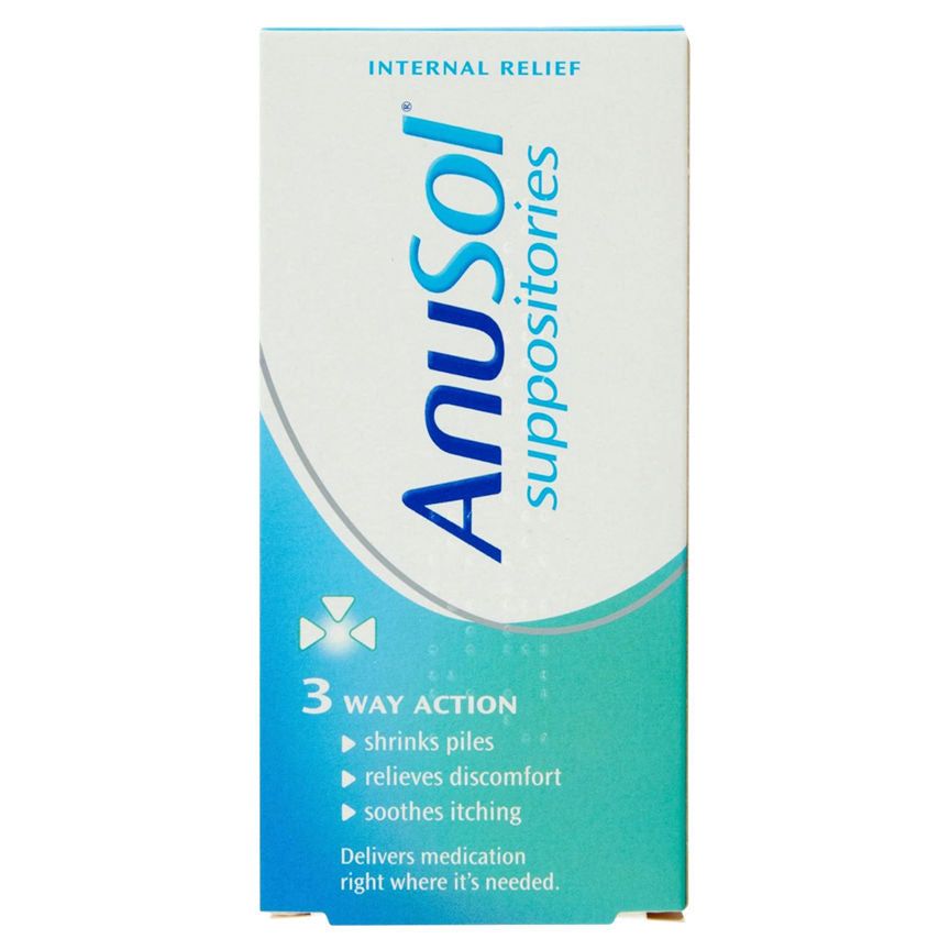 Anusol Suppositories for Hemorrhoids and Piles Treatment