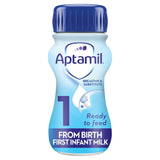 Aptamil 1 First Infant Baby Milk Formula Liquid From Birth Ready To Feed 200ml