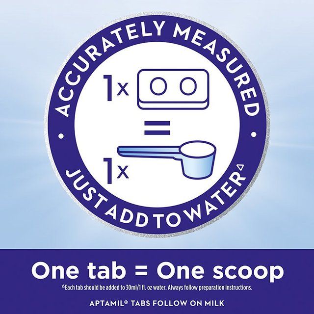 Aptamil 2 Follow On Baby Milk Formula Tabs 6-12 Months    120 per pack - McGrocer