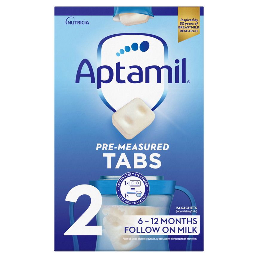 Aptamil 2 Follow On Milk 6-12 Months 24 Pack