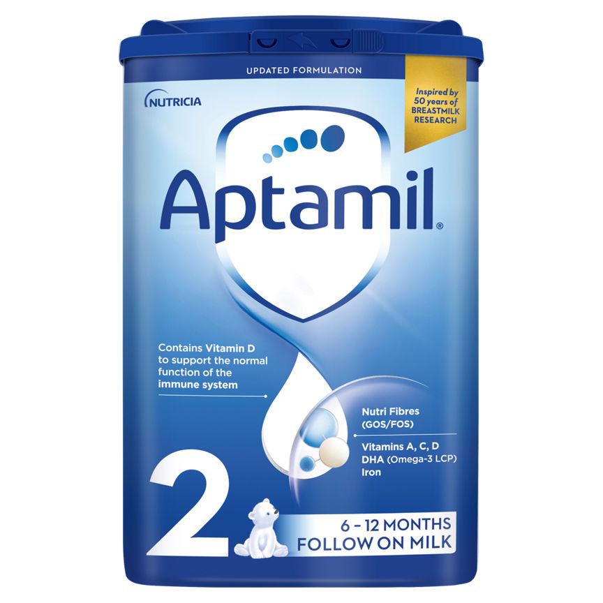 Aptamil 2 Follow On Milk Powder Formula 6-12 Months