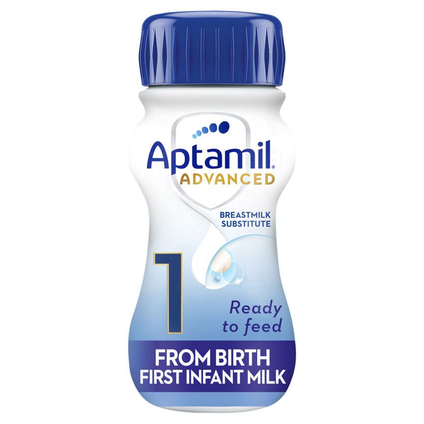 Aptamil Advanced 1 First Formula Baby Milk Liquid from Birth