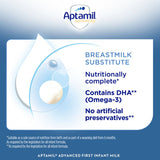 Aptamil Advanced 1 First Infant Milk Starter Pack 6x