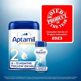 Aptamil Advanced 2 Follow On Formula Baby Milk Liquid 6-12 Months    200ml