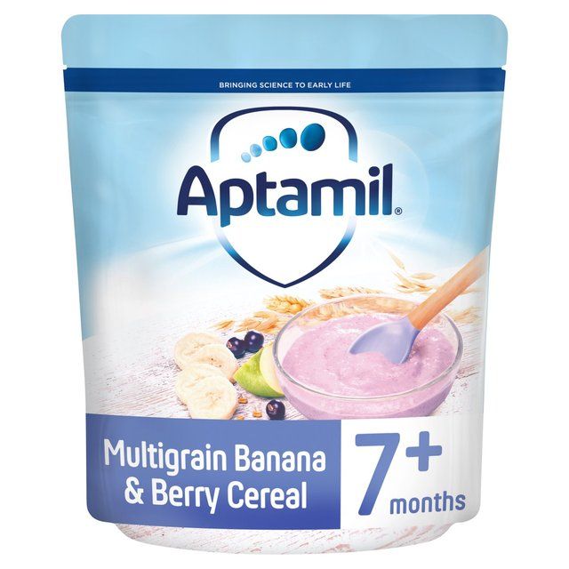 Aptamil Banana & Berry Multigrain Cereal 7 mths+   200g