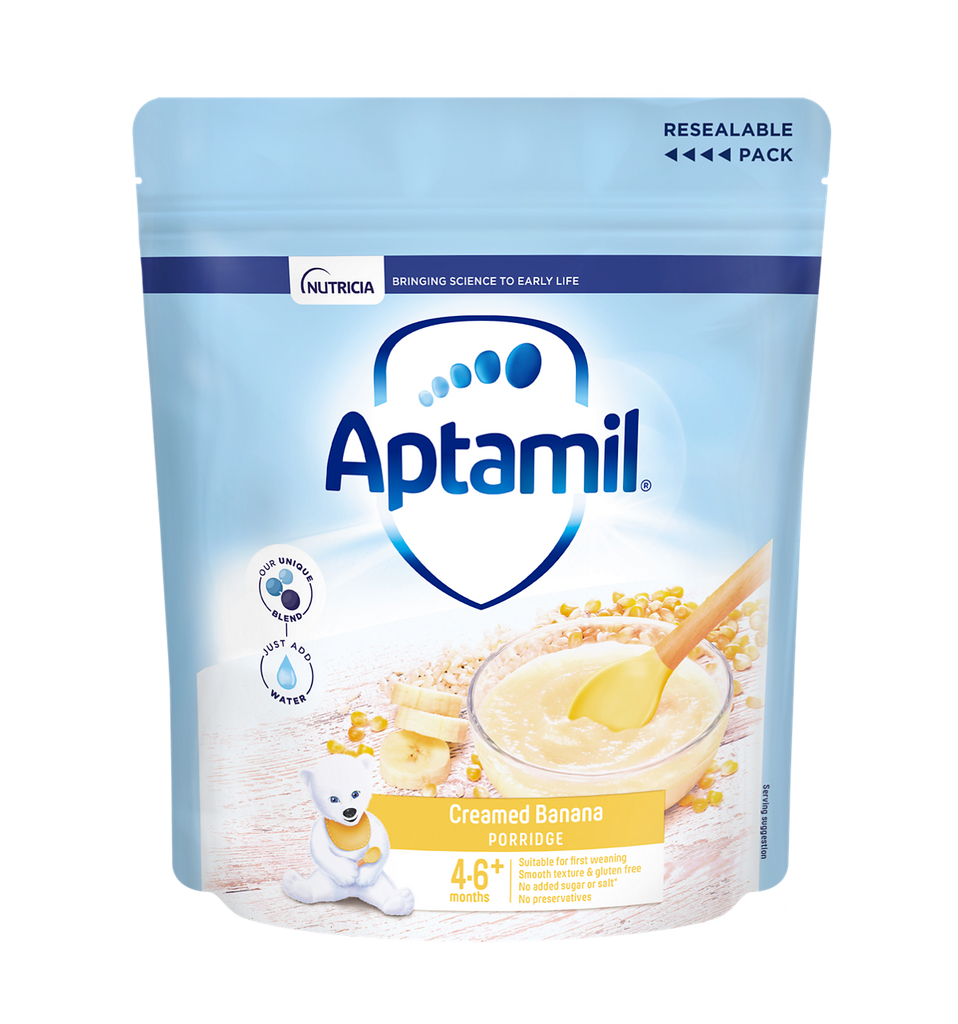 Aptamil® Creamed Banana Porridge 125g