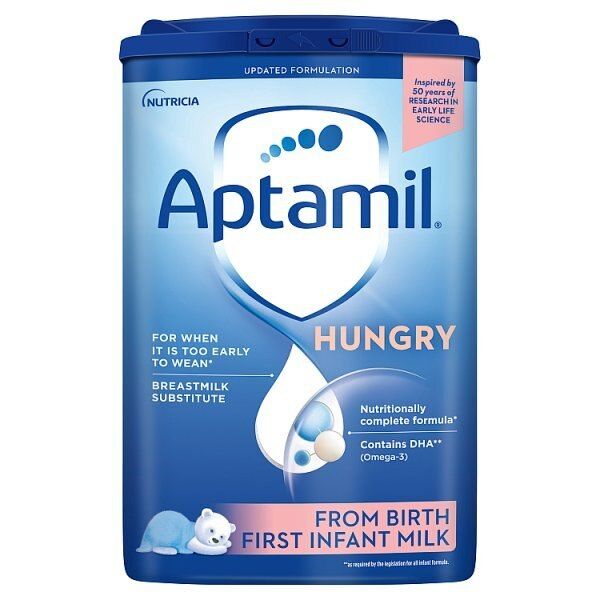 Aptamil Hungry 1st Baby Milk Formula Powder from Birth 800g