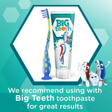 Aquafresh Big Teeth Kids Toothbrush Age 6-8 Soft in Plastic-Free Pack