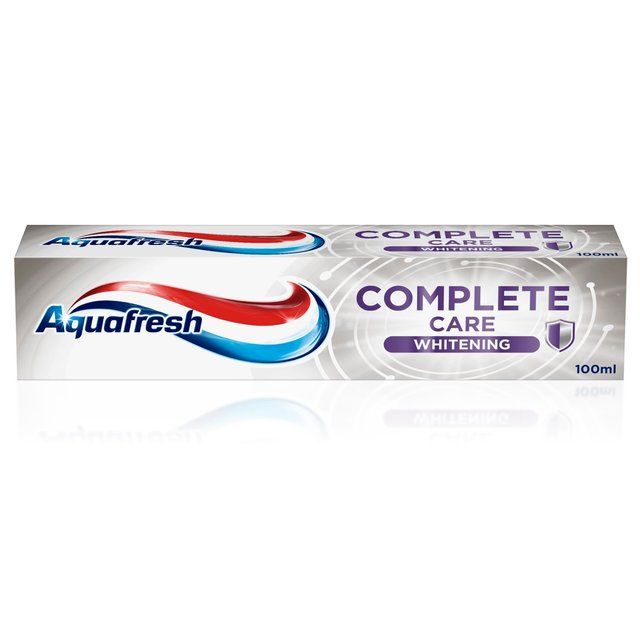 Aquafresh Toothpaste Complete Care Whitening Fluoride   100ml - McGrocer