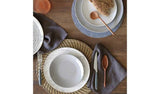 Argos Home 12 Piece Stoneware Dinner Set - Grey - McGrocer