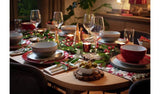 Argos Home 12 Piece Stoneware Dinner Set - Red - McGrocer