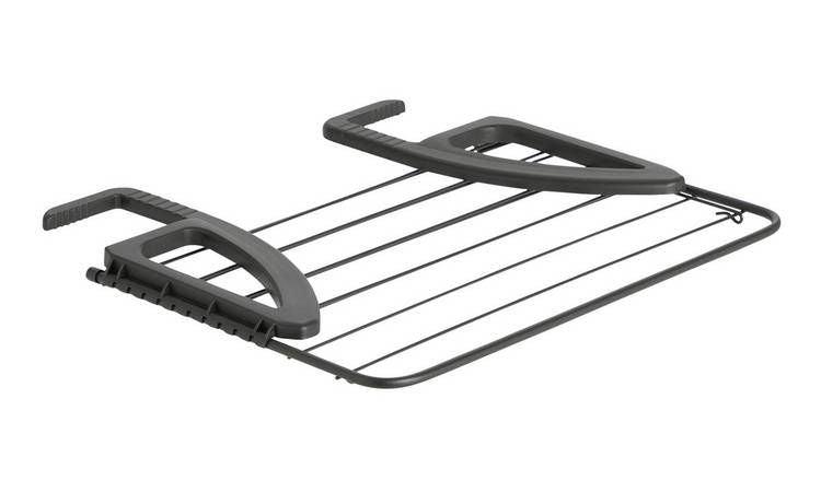 Argos Home 6m Large Radiator Indoor Clothes Airer - Black - McGrocer