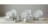 Argos Home Coupe 12 Piece Porcelain Dinner Set - Super White