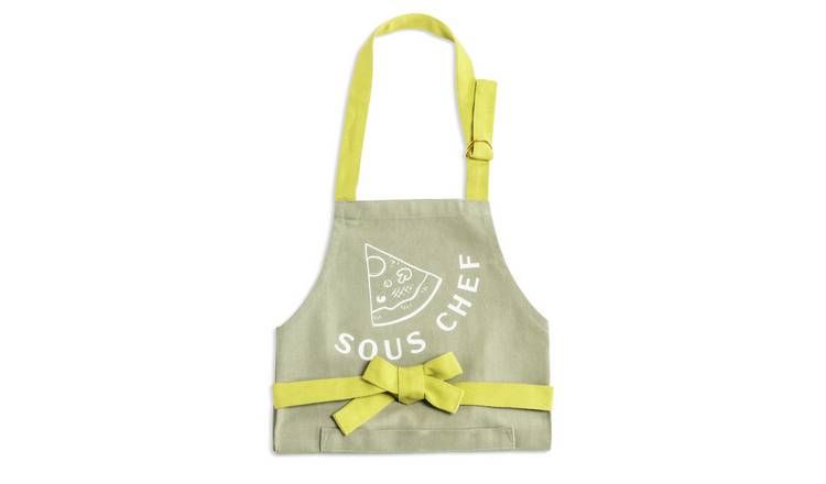 Argos Home Kids Sous Chef Apron - Green