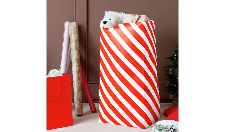 Argos Home Red Candy Stripe Paper Bags