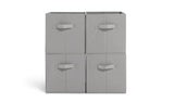 Argos Home Set of 4 Grey Storage Boxes