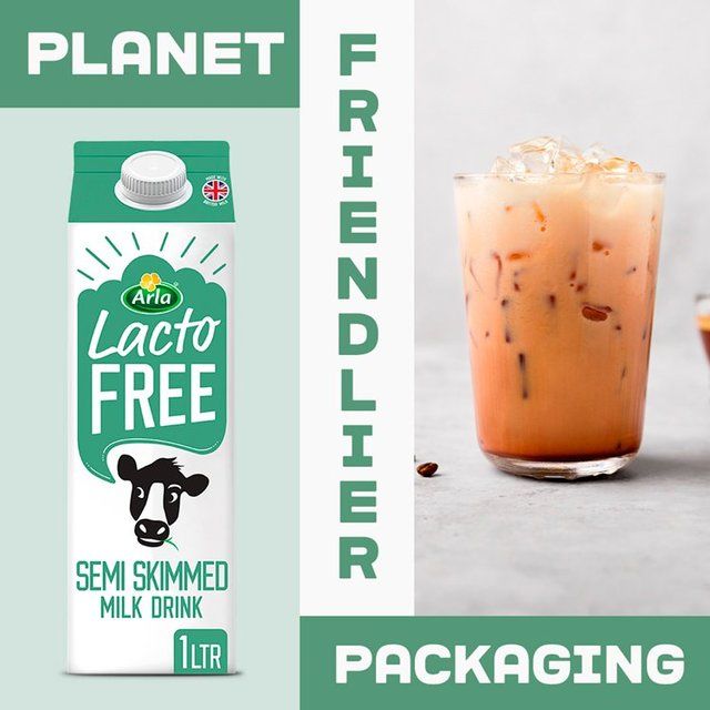 Arla LactoFREE Semi Skimmed Milk Drink   1L - McGrocer