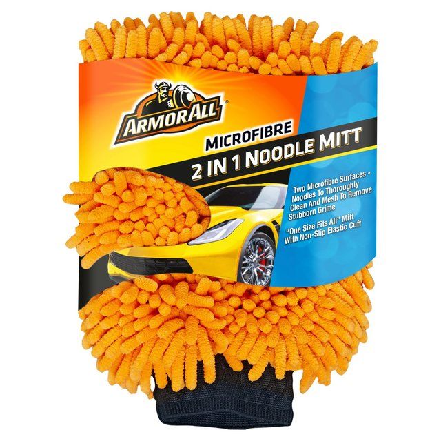 Armor All 2 in 1 Microfibre Noodle Wash Mitt - McGrocer