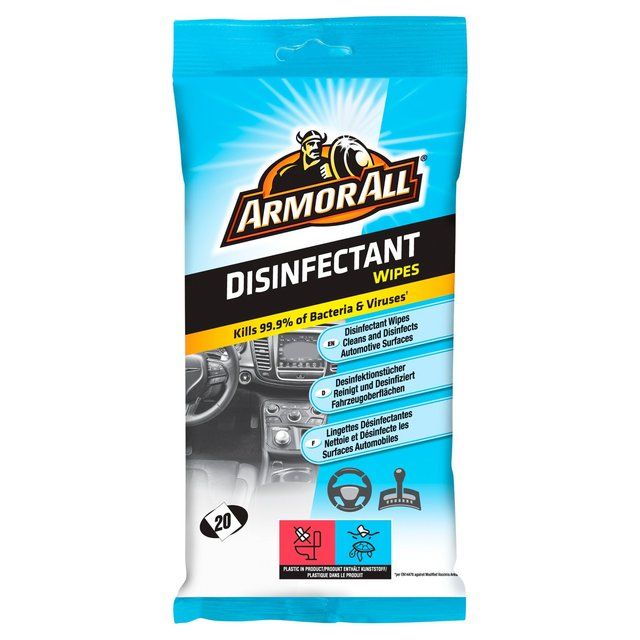 Armor All Disinfectant Flow Wipes   20 per pack