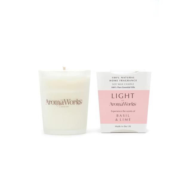 AromaWorks Candle Basil & Lime - McGrocer