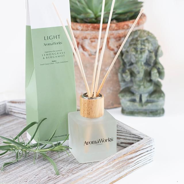 AromaWorks Reed Diffuser Lemongrass & Bergamot   100ml