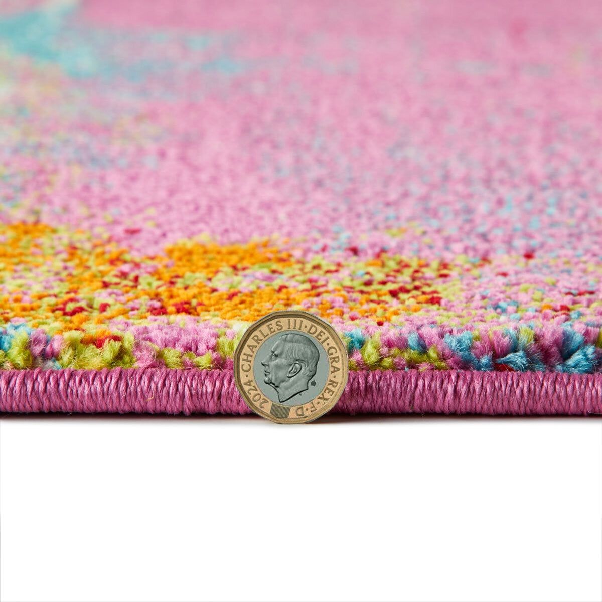 Art Garden Multicolour Rug in 2 Sizes - McGrocer