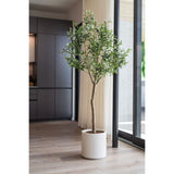 Artificial 6.5ft Olive Tree in Planter