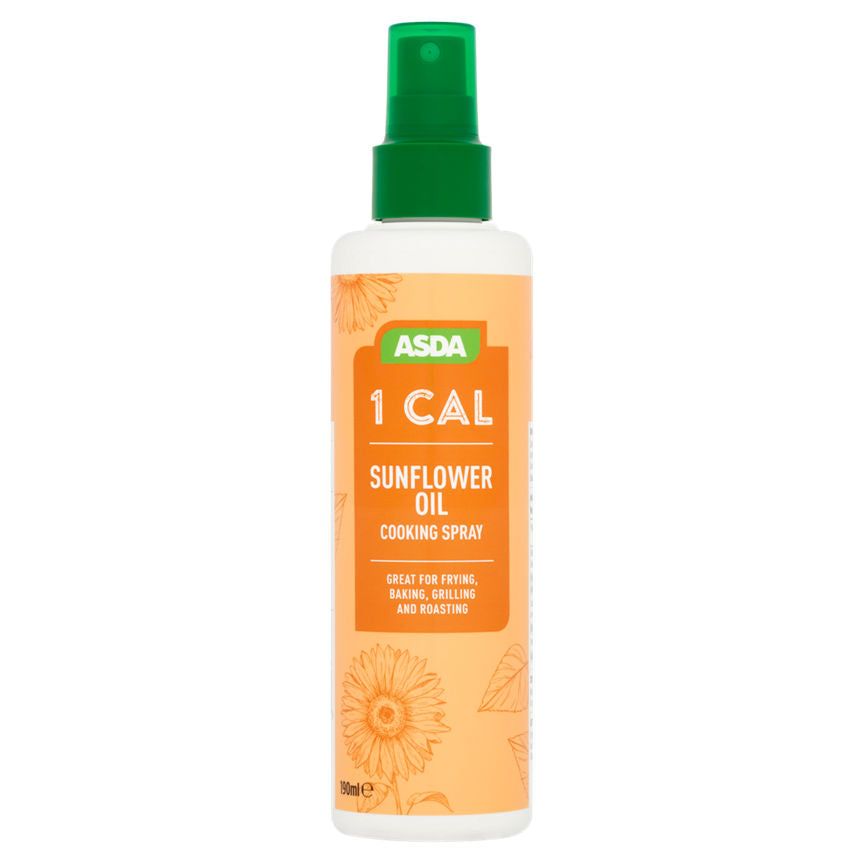 ASDA 1 Cal Sunflower Oil Cooking Spray 190ml