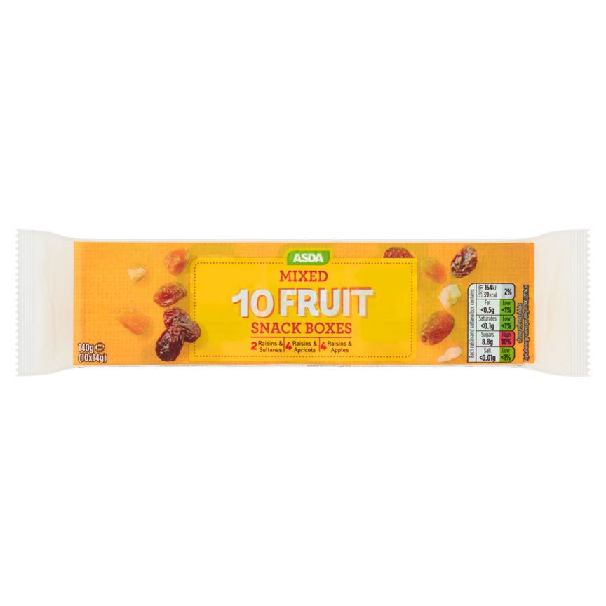 ASDA 10 Mixed Fruit Snack Boxes - McGrocer