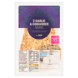 ASDA 2 Garlic & Coriander Naans