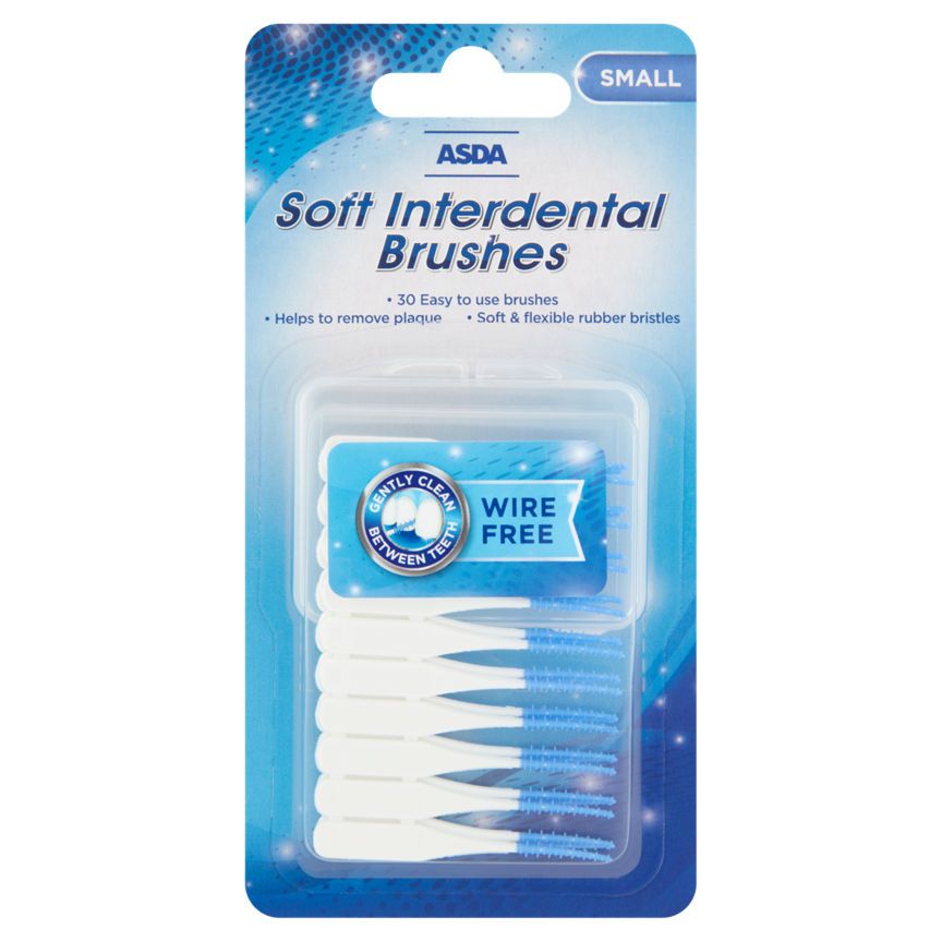 ASDA 30 Small Soft Interdental Brushes