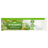 ASDA 30 Tie Handle Food & Freezer Bags Large