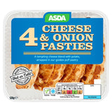 ASDA 4 Cheese & Onion Pasties