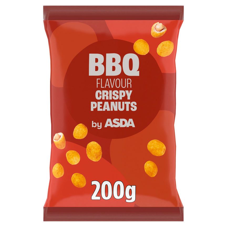 ASDA BBQ Flavour Crispy Peanuts 200g