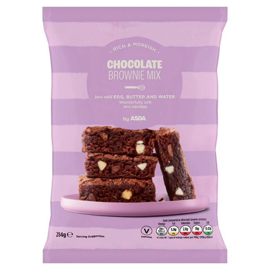 ASDA Chocolate Brownie Mix 284g