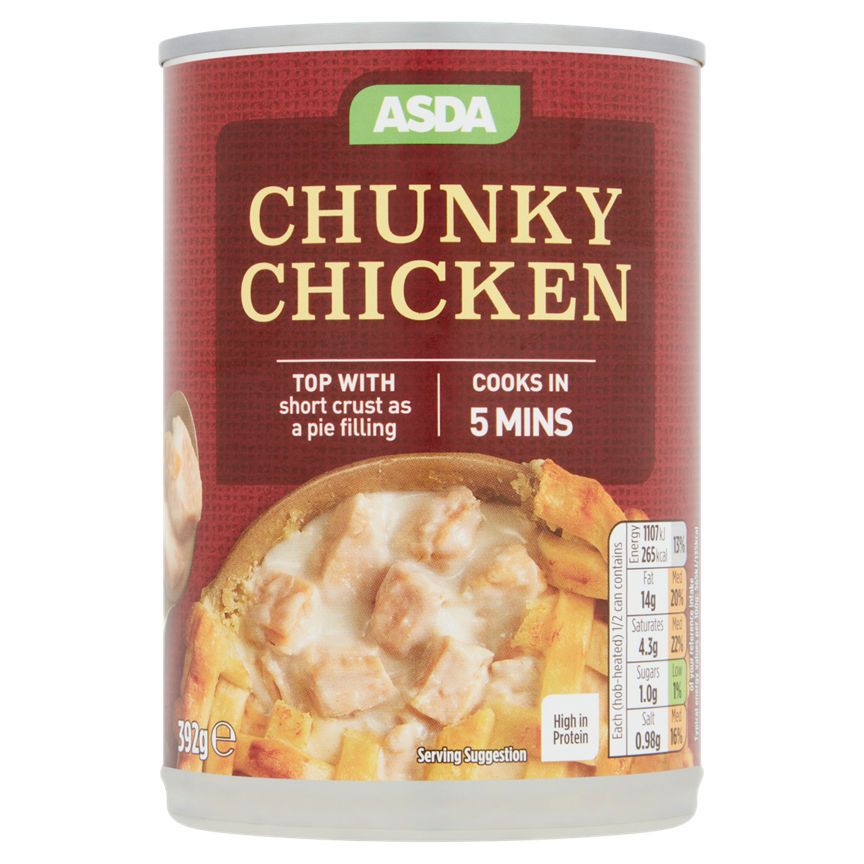 ASDA Chunky Chicken Pie Filling