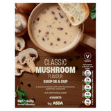 ASDA Classic Mushroom Flavour Soup in a Cup 4 x 20g (80g)