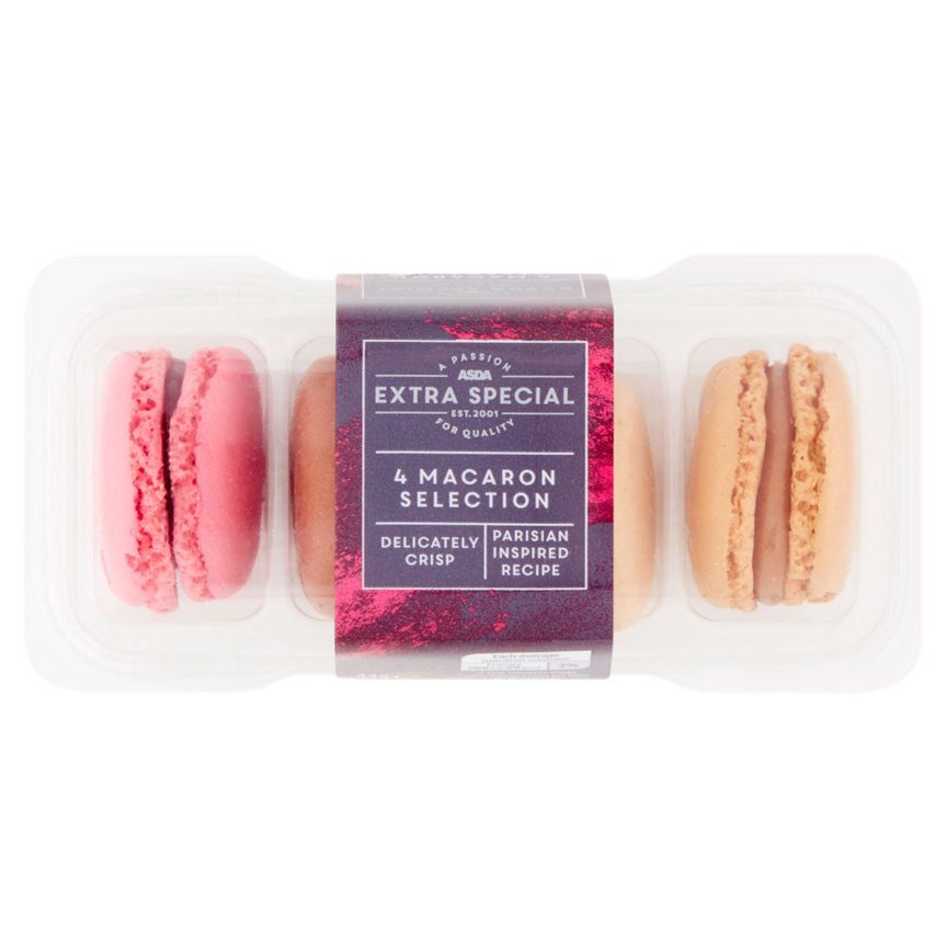 ASDA Extra Special 4 Macaron Selection