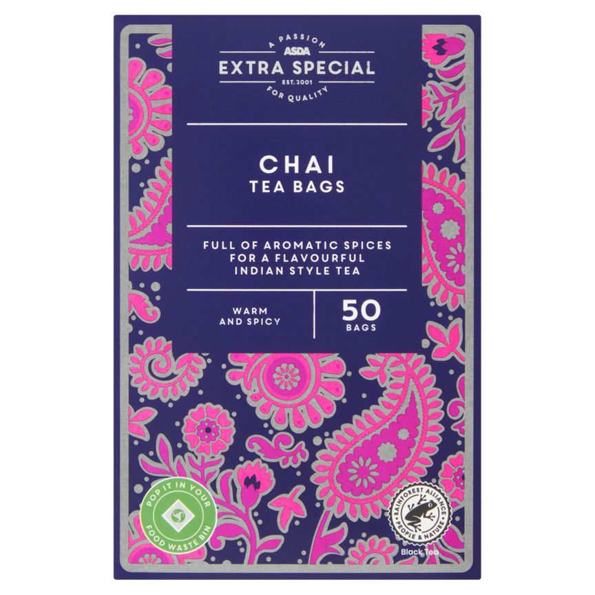 ASDA Extra Special 50 Chai Tea Bags