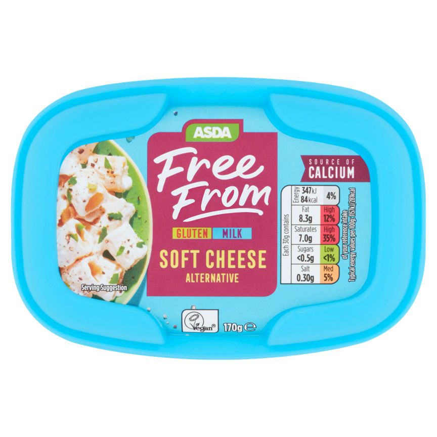 ASDA Free From Soft Cheese Alternative