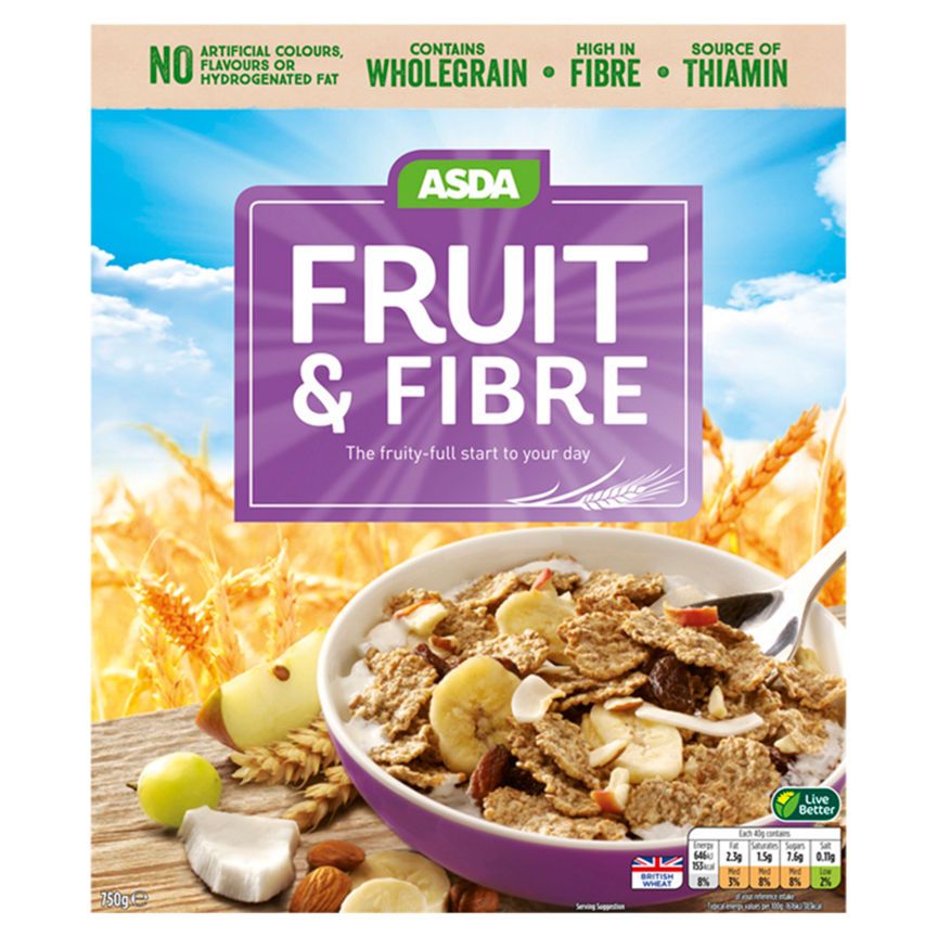 ASDA Fruit & Fibre 750g