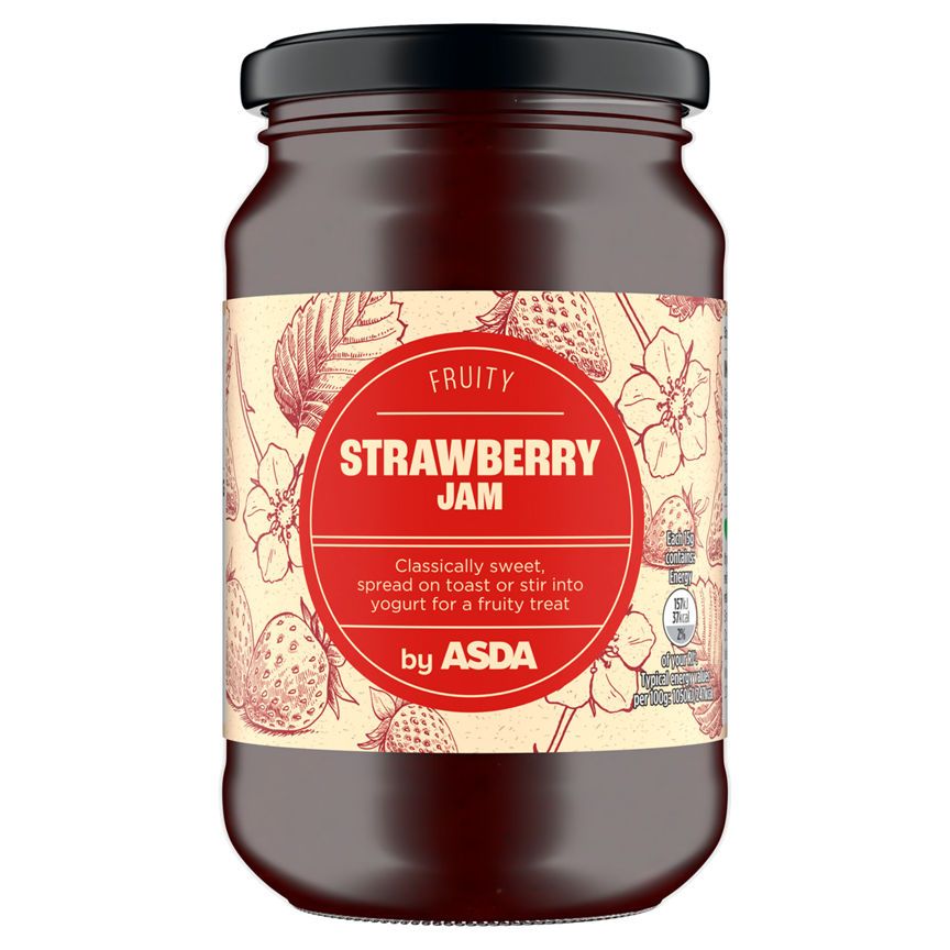 ASDA Fruity Strawberry Jam 454g