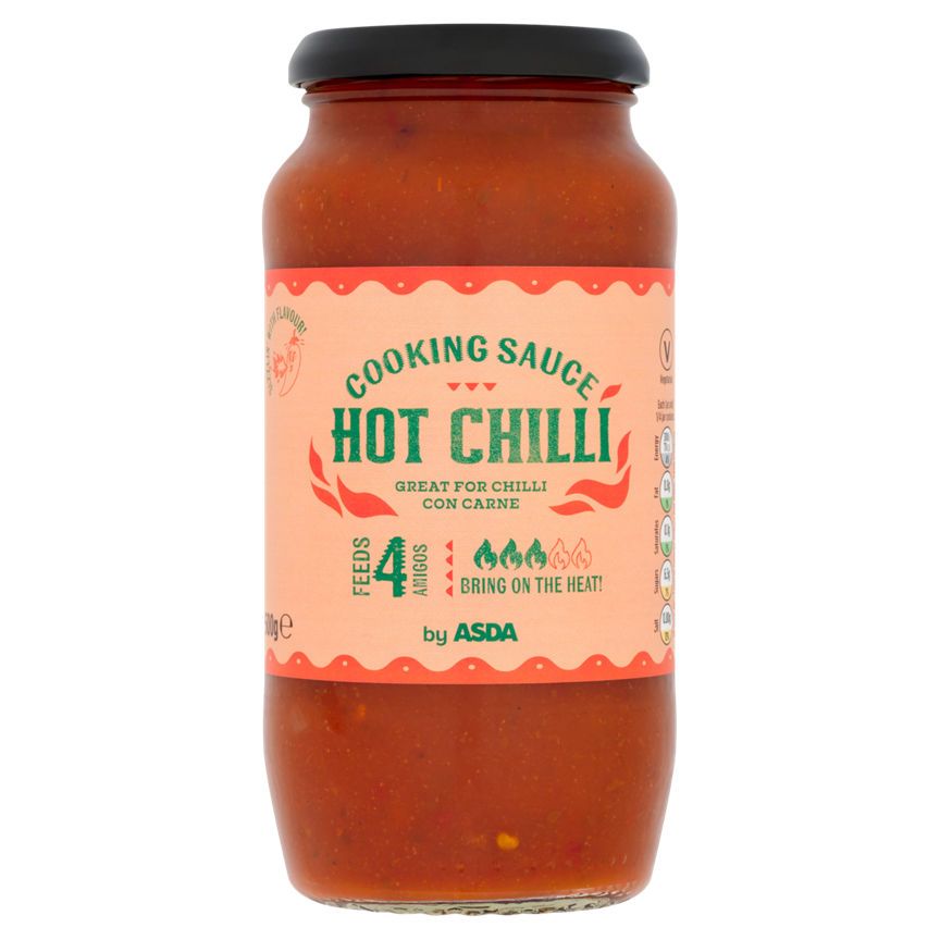 ASDA Hot Chilli Cooking Sauce 500g