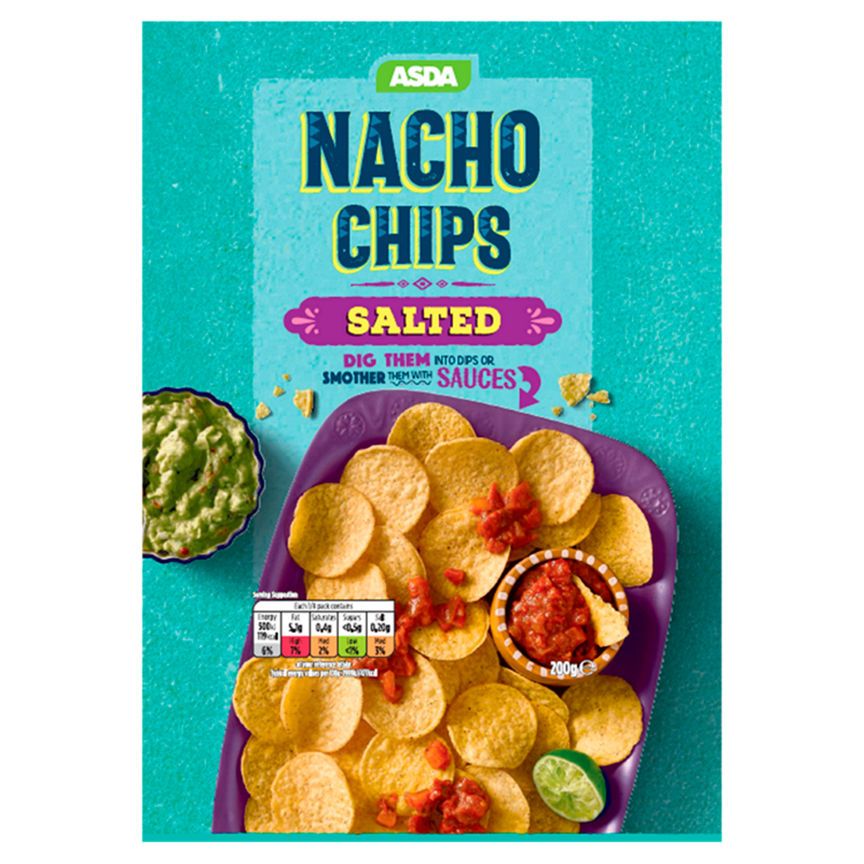 ASDA Mexican Style Nacho Chips