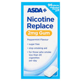 ASDA Nicotine Replace 2mg Gum Peppermint Flavour - McGrocer