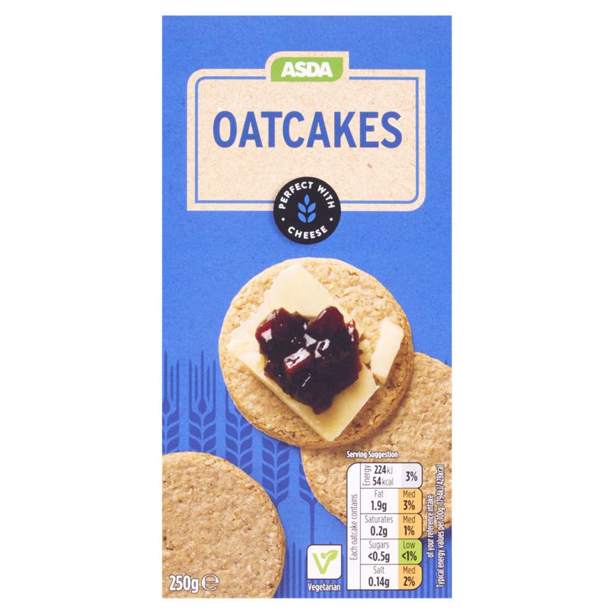 ASDA Oatcakes 250g