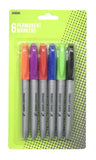 ASDA Permanent Markers – 6 Pack